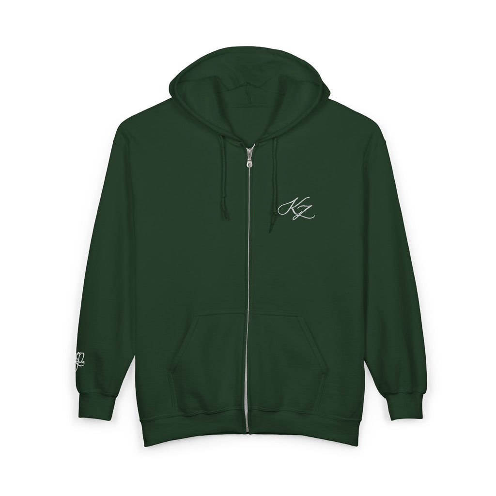 Unisex Krayzen Embroidered Heavy Blend™ Full Zip Hooded Sweatshirt