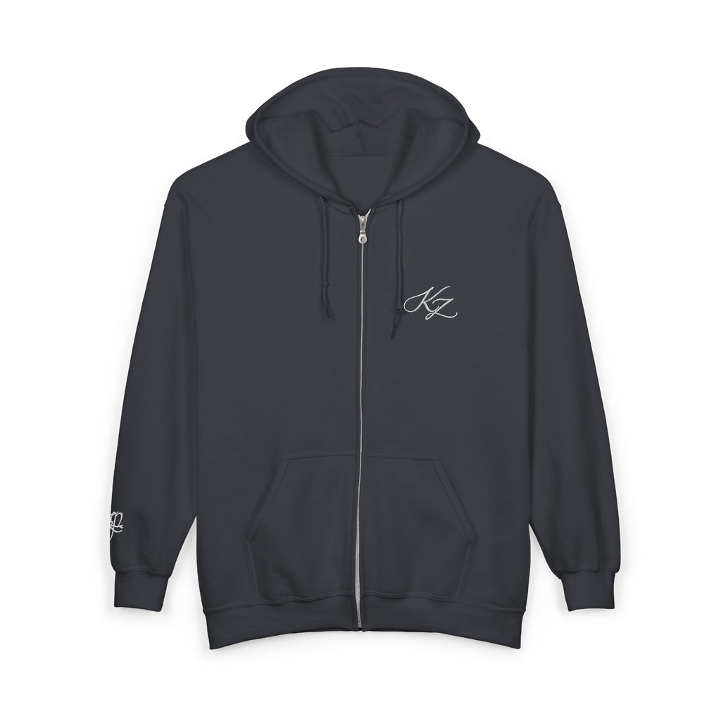 Unisex Krayzen Embroidered Heavy Blend™ Full Zip Hooded Sweatshirt