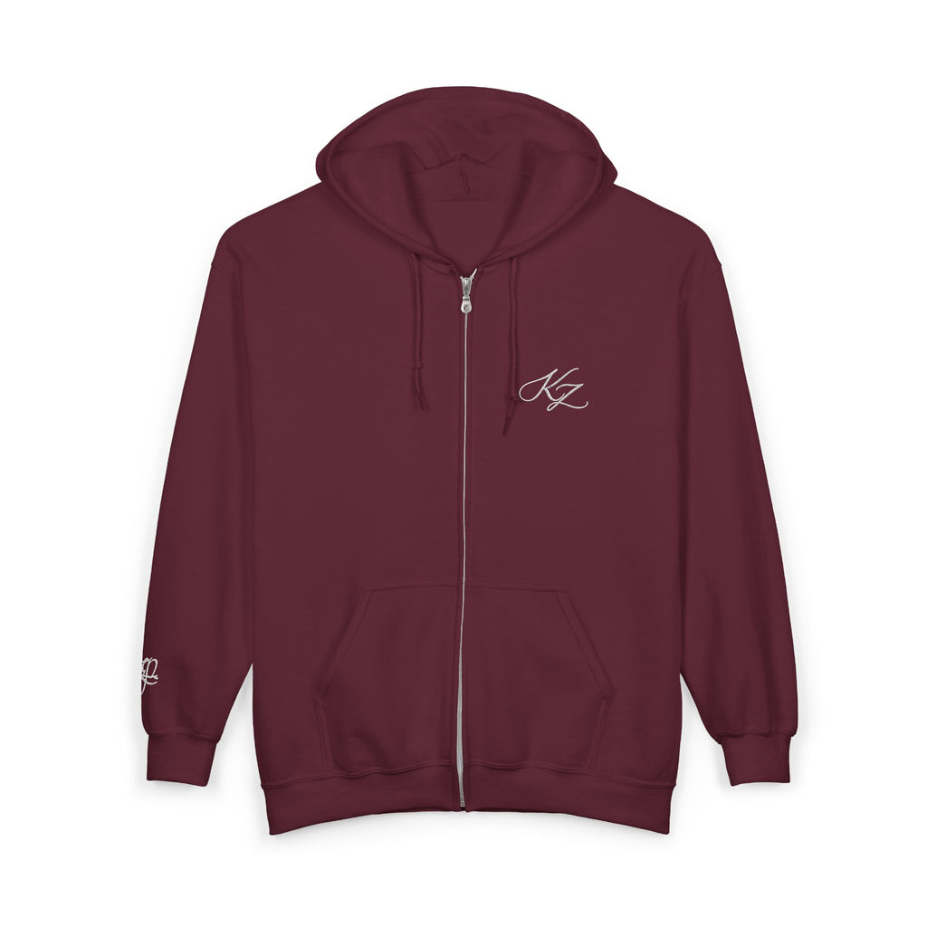 Unisex Krayzen Embroidered Heavy Blend™ Full Zip Hooded Sweatshirt